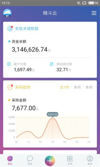 金蝶精斗云app3