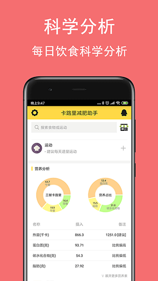 卡路里减肥助手app2