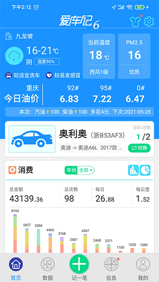 爱车记油耗版app1