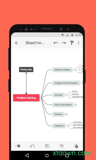 xmind思维导图手机版4